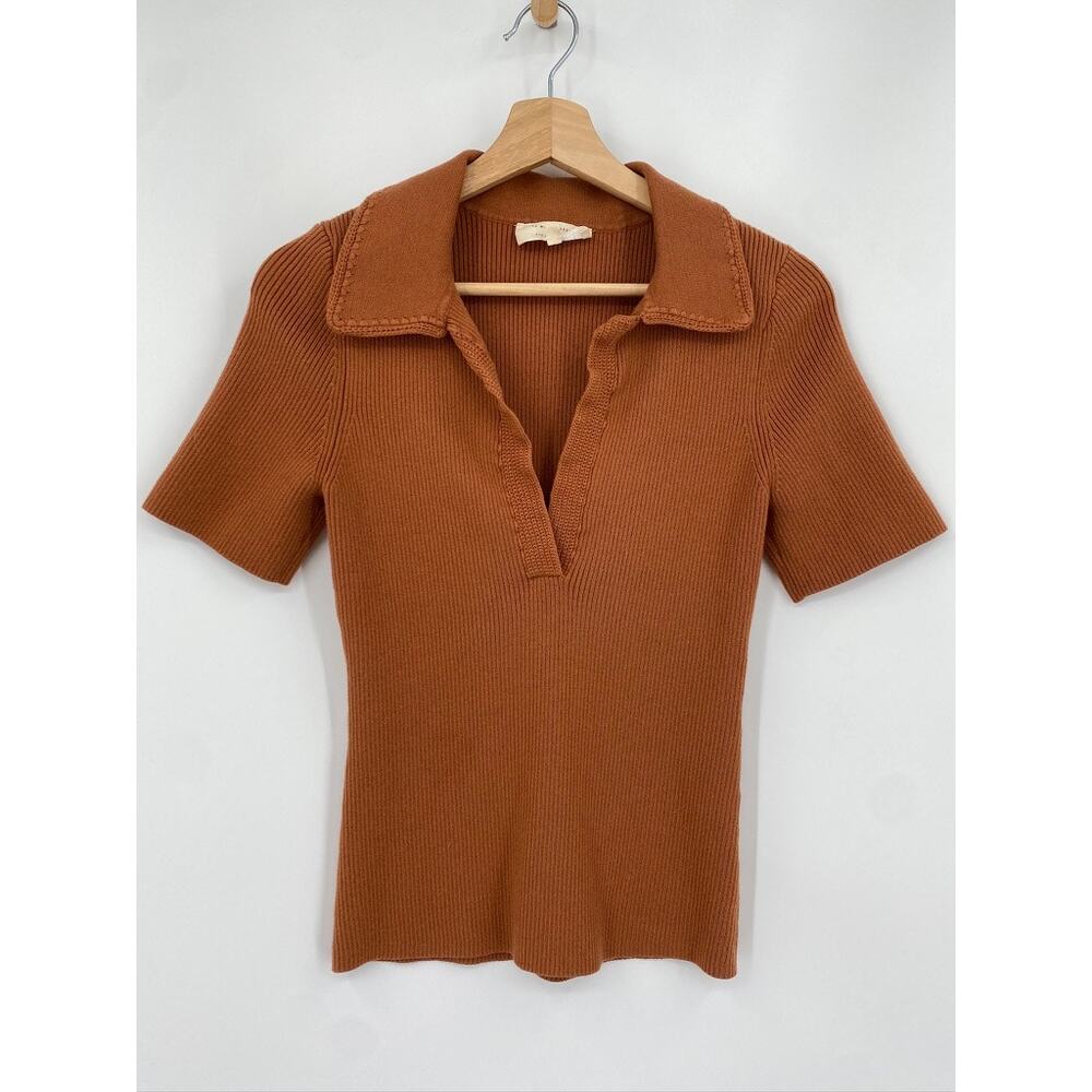 Sezane L Eloy Jumper in Camel - Picture 3 of 6